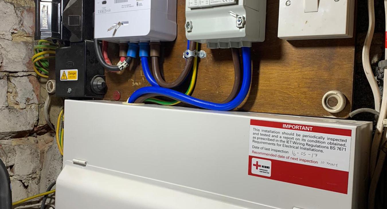 New Surge Protection main switch installed in Beckenham