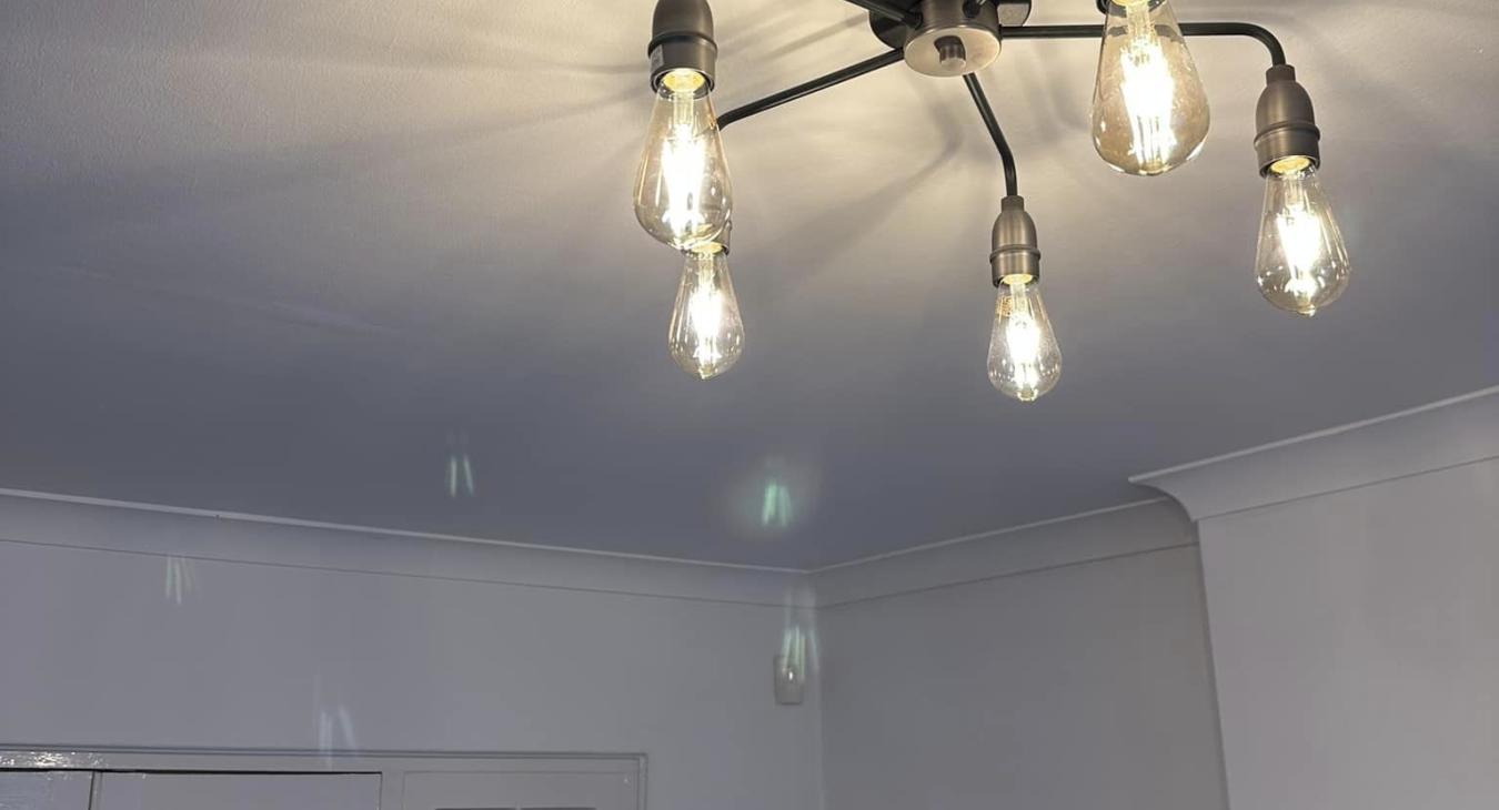 Indoor lighting electrician in Orpington